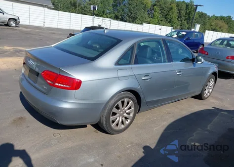 2010 Audi A4 2.0T Premium from USA, damaged, VIN WAUEFBFLXAN007380